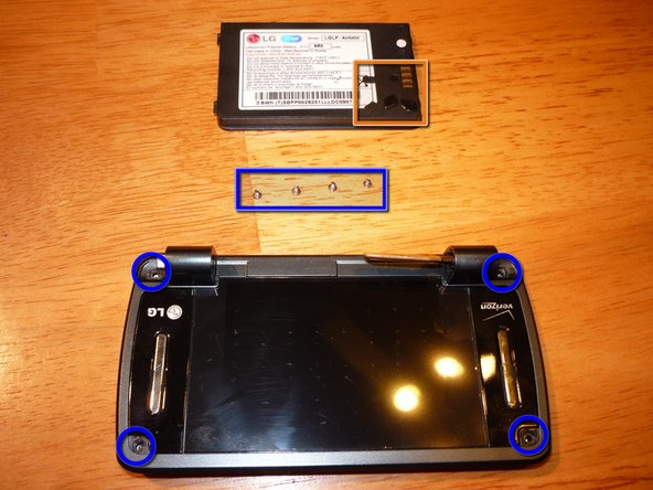 Replacing LG enV3 (VX9200) Screen/LCD: crwdns2935265:07crwdnd2935265:02crwdnd2935265:02crwdne2935265:0