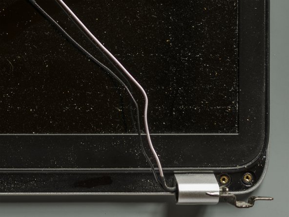 Upgrade the display panel and replace the display cable, Remove the 4 screws of the display bezel: crwdns2935265:023crwdnd2935265:03crwdnd2935265:03crwdne2935265:0