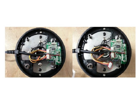 Connecteur DIN femelle, Ouvrir la base: stap 1, afbeelding 2 van 3