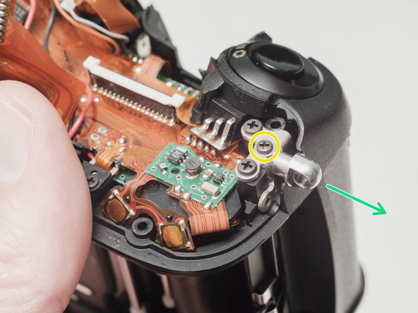 Mirror Box Removal, Unscrew front right cover: crwdns2935265:014crwdnd2935265:03crwdnd2935265:03crwdne2935265:0