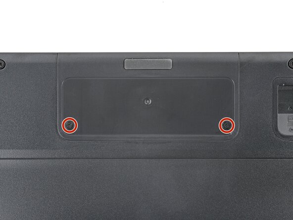 Logitech G915 X Lightspeed Battery Replacement, Install the battery cover screws: step 14, image 1 of 2