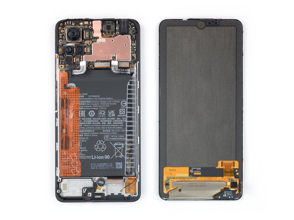 Xiaomi Redmi Note 11 Pro Screen Replacement, Remove the screen: crwdns2935265:033crwdnd2935265:03crwdnd2935265:03crwdne2935265:0