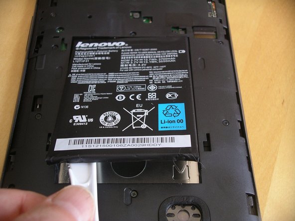 Lenovo IdeaTab S2107A-F Teardown, Battery is Glued In. And Appears Hard-Wired In.: step 9, image 1 of 1