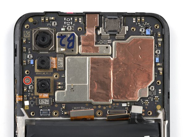 Nokia G42 5G Screen Assembly Replacement, Unfasten the motherboard: crwdns2935265:028crwdnd2935265:01crwdnd2935265:02crwdne2935265:0