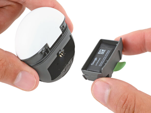 Google Pixel Buds 2a Charging Case Battery Replacement, Remove the battery: crwdns2935265:05crwdnd2935265:03crwdnd2935265:03crwdne2935265:0