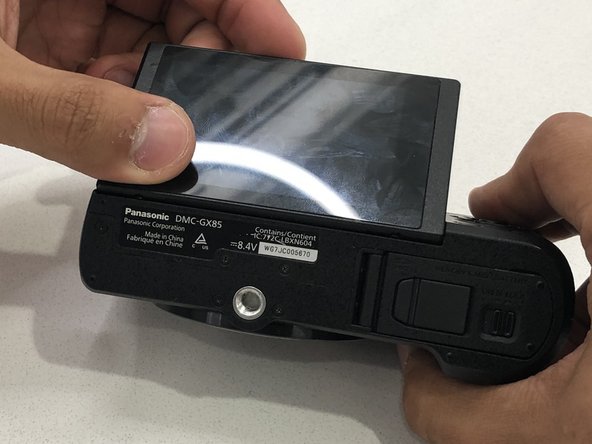 Panasonic Lumix DMC-GX85 Display Screen Replacement: step 3, image 2 of 2