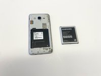 Waterlogged Samsung Galaxy Grand Prime
