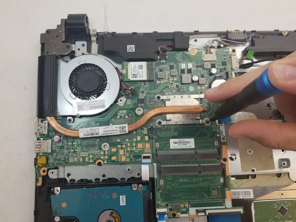 HP Pavilion 17-g192dx Motherboard Replacement, Cooling Fan: step 12, image 2 of 3