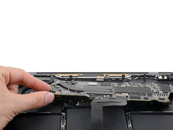 MacBook Pro 13" 2022 (M2) Thunderbolt Ports Replacement, Remove the logic board: step 30, image 2 of 3
