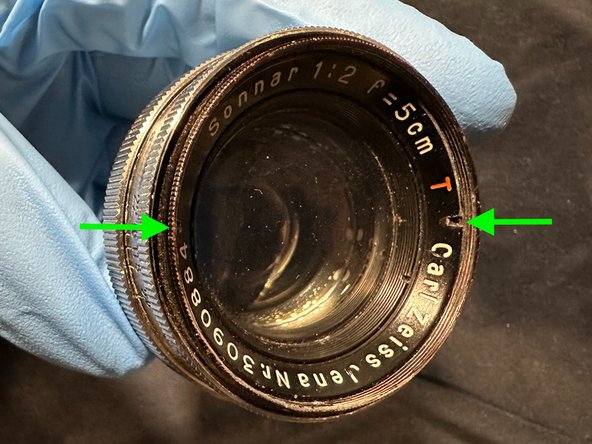 Cleaning & lubricating a Carl Zeiss Jena Sonnar 1:2 f=5cm T
