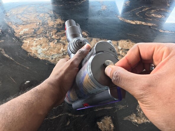 Dyson V15 Detect Head Brush Bar Replacement: step 2, image 2 of 3