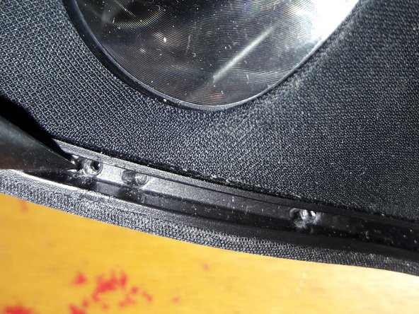 Oculus Rift CV1 - open it, Remove the inside mask - 2 - the outside frame screws: passo 4, imagem 2 %32