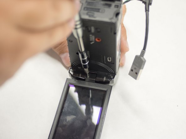 Sony Handycam HDR-CX380 LCD Screen  Replacement: crwdns2935265:030crwdnd2935265:02crwdnd2935265:02crwdne2935265:0