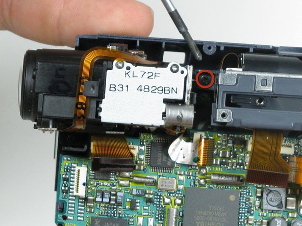 Panasonic PV-GS9 Lens Replacement, Lens: step 13, image 2 of 2