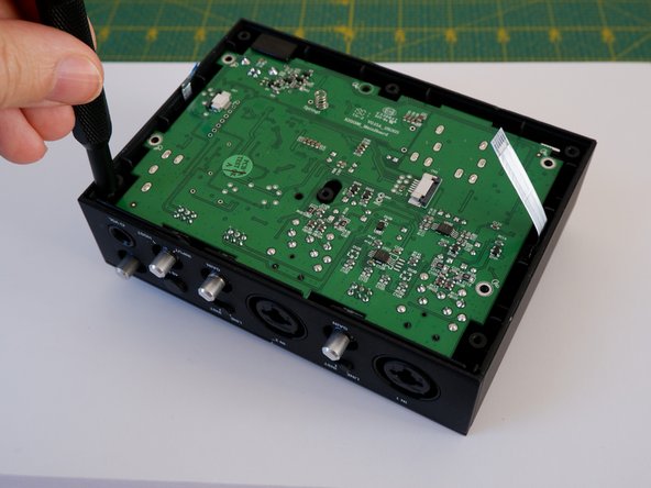 Komplete Audio 2 USB Port Replacement, Front panel screws: step 6, image 2 of 3