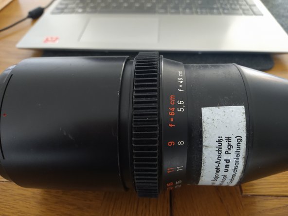 Camera Lens rubber grip replacement, Fit the belt: crwdns2935265:06crwdnd2935265:02crwdnd2935265:02crwdne2935265:0