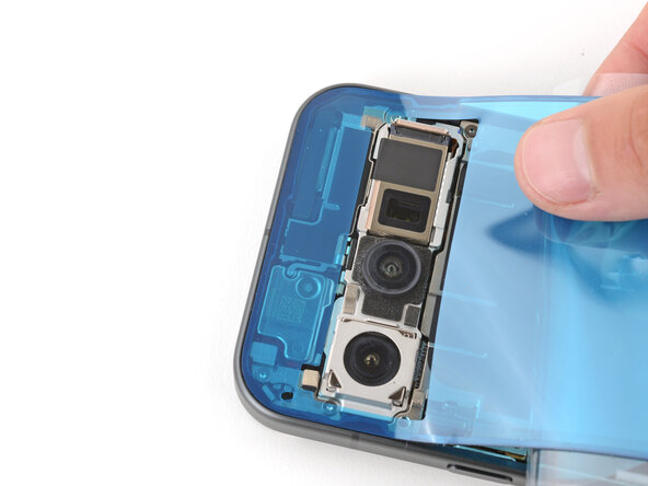 Google Pixel 10 Vibration Motor Replacement, Install the back glass adhesive: 42 단계, 이미지 3개 중 2개