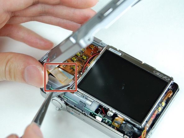 Casio Exilim EX-Z850 Battery Casing Disassembly: crwdns2935265:04crwdnd2935265:02crwdnd2935265:03crwdne2935265:0