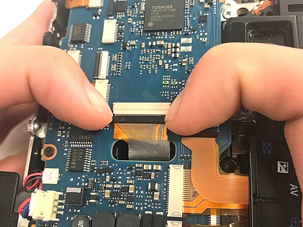 Sony Alpha A350 Motherboard Replacement: adım 13, 3 resimden 2.