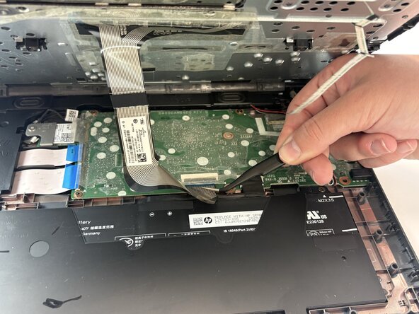 HP Chromebook 14 G6 Keyboard Replacement: step 3, image 2 of 3