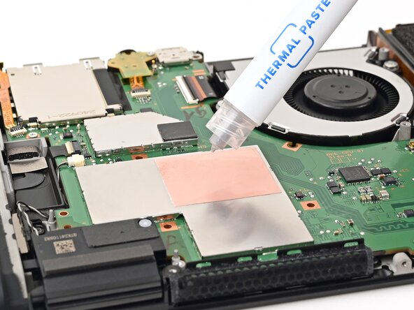 Nintendo Switch 2 Board Replacement, Install thermal paste: crwdns2935265:078crwdnd2935265:01crwdnd2935265:03crwdne2935265:0