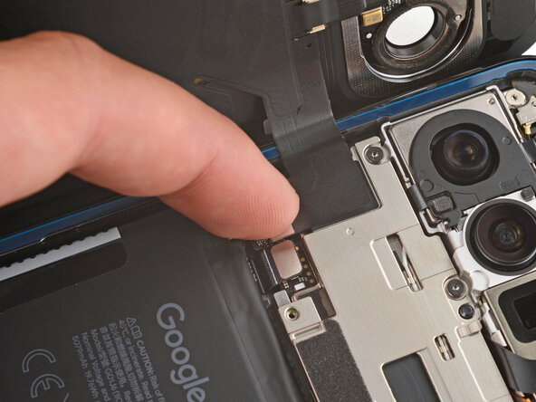 Google Pixel 10 Pro XL USB‑C Board Replacement, Reconnect the back glass and battery: 48 단계, 이미지 3개 중 2개