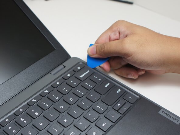 Lenovo 100e Chromebook Gen 4 Screen Replacement, Keyboard: step 7, image 1 of 2