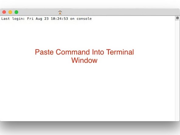 How to Make Your Mac Laptop Play A Chime When Connected to Power (Like iOS), Entering The Command: crwdns2935265:00crwdnd2935265:01crwdnd2935265:01crwdne2935265:0