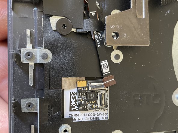 Dell Latitude 3510 Keyboard Replacement, Charging port and ribbon cables: crwdns2935265:010crwdnd2935265:03crwdnd2935265:03crwdne2935265:0