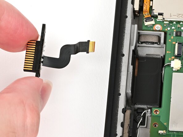 Nintendo Switch 2 Right Joy-Con 2 Connector Replacement, Remove the right Joy‑Con 2 connector: crwdns2935265:040crwdnd2935265:03crwdnd2935265:03crwdne2935265:0
