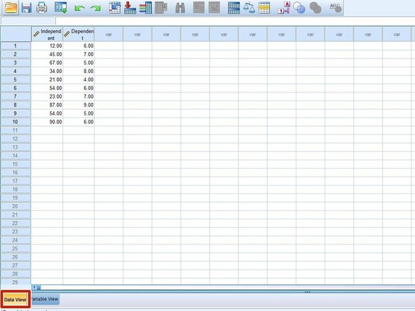 How to use SPSS for Marketing Statistical Analysis: T-testing, Entering Data and Variable: crwdns2935265:010crwdnd2935265:02crwdnd2935265:03crwdne2935265:0