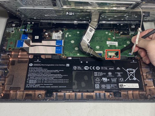 HP Chromebook 14 G5 Wi-Fi Card Replacement: step 4, image 2 of 2