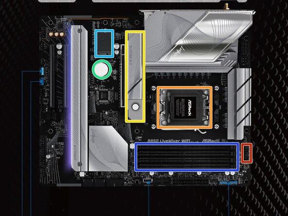 ASRock B850 Labels: crwdns2935265:02crwdnd2935265:01crwdnd2935265:02crwdne2935265:0