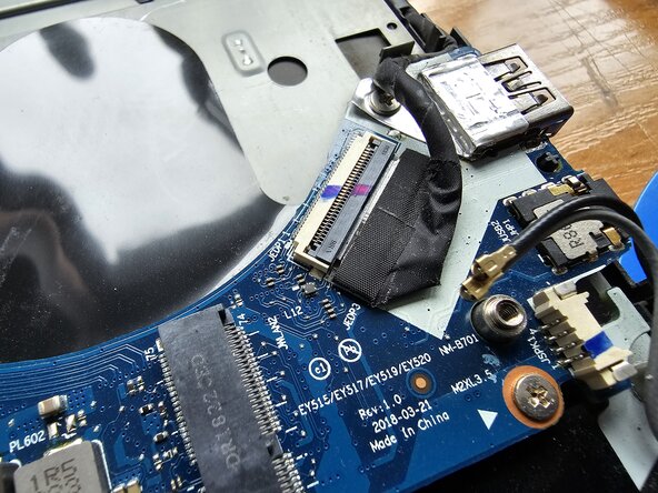 Lenovo Legion Y530-15ICH Upper Case with Keyboard Replacement, Remove the system board (motherboard) (1/3): crwdns2935265:016crwdnd2935265:02crwdnd2935265:03crwdne2935265:0