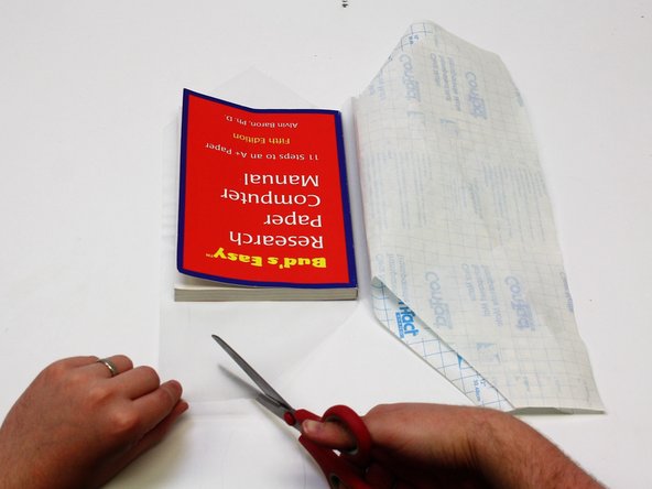 How to Repair A Damaged  Book Cover: 8 단계, 이미지 2개 중 2개