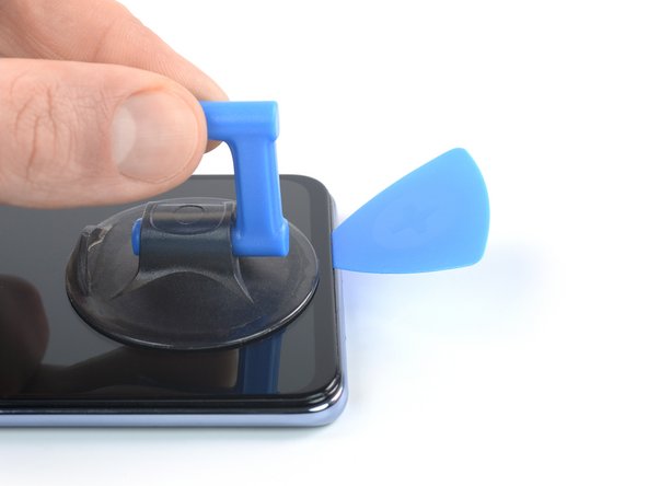 OnePlus Nord 2 5G Screen Replacement, Insert an opening pick: step 32, image 2 of 2