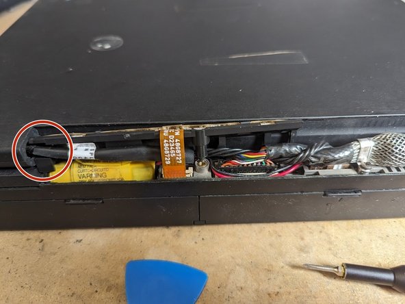 IBM Thinkpad 700C Disassembly, LED Indicator Board: crwdns2935265:05crwdnd2935265:03crwdnd2935265:03crwdne2935265:0