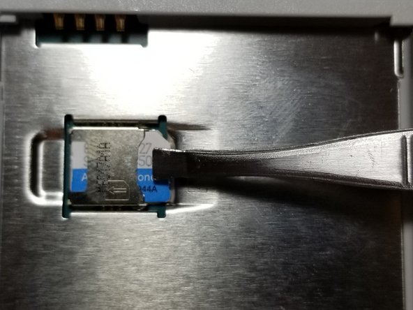 SIM Card Replacement, SIM Card: step 4, image 2 of 3