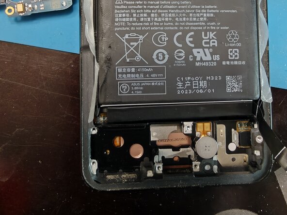 Asus Zenfone 10 Battery Replacement, Replace the battery: step 7, image 1 of 2