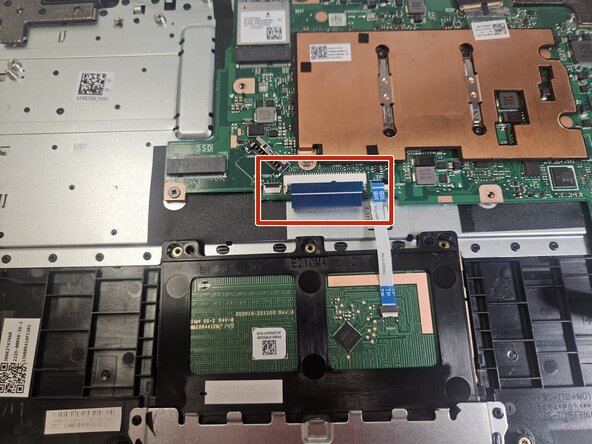 ASUS E210MA-TB.CL464BK Touchpad Replacement: step 6, image 2 of 2