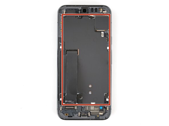 Google Pixel 10 Pro XL Screen Replacement, Clean the frame: 14 단계, 이미지 3개 중 2개