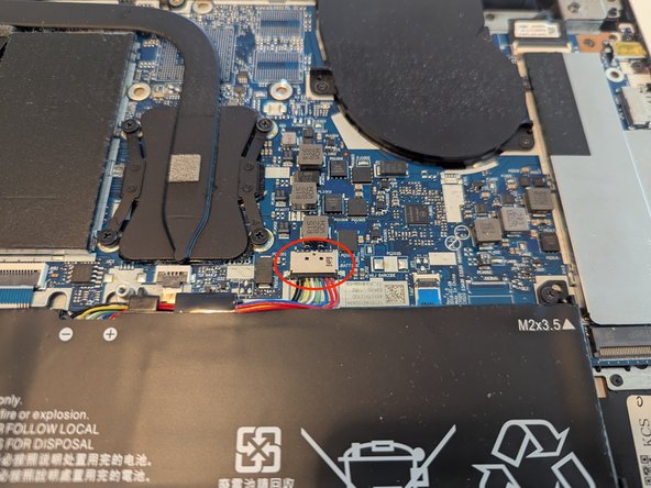 Lenovo IdeaPad 530S-14IKB Keyboard / touchpad assembly Replacement, Disconnect and remove the battery: crwdns2935265:02crwdnd2935265:02crwdnd2935265:03crwdne2935265:0