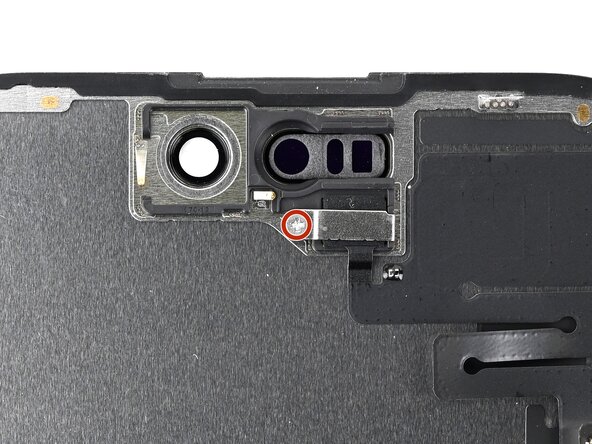 iPhone 16 Plus Screen Replacement, Remove the ambient light sensor bracket: 20 단계, 이미지 3개 중 1개