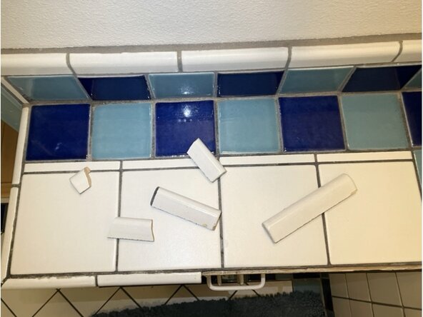 Bullnose Tile Replacement, Bullnose Tile: passo 1, imagem 1 %32