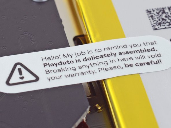 Playdate Teardown: crwdns2935265:06crwdnd2935265:02crwdnd2935265:03crwdne2935265:0