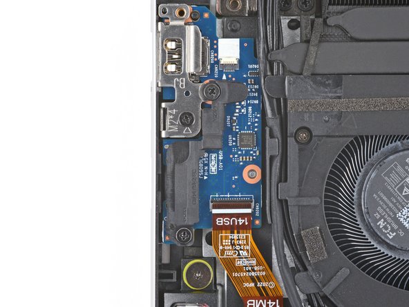 HP EliteBook 845 G9 USB Board Replacement, Remove the connector board screws: crwdns2935265:013crwdnd2935265:02crwdnd2935265:02crwdne2935265:0