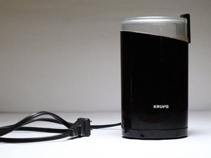 Krups F20342DI Electric Spice and Coffee Grinder, Stainless Steel Blades, Black