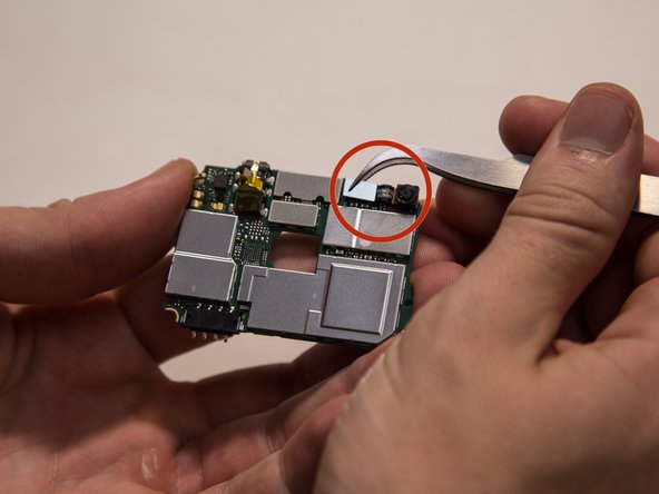 Huawei Ascend W1 Front Facing Camera Replacement, Locate the front camera: crwdns2935265:012crwdnd2935265:02crwdnd2935265:02crwdne2935265:0