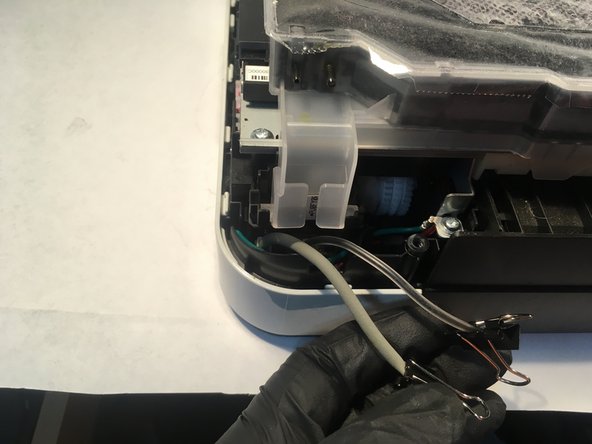 MFC-J4410DW Ink Absorber Box Replacement, Removing the tubes: crwdns2935265:016crwdnd2935265:03crwdnd2935265:03crwdne2935265:0