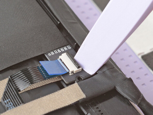 Framework Laptop 12 Display Replacement, Disconnect the touch control cable: 16 단계, 이미지 3개 중 2개